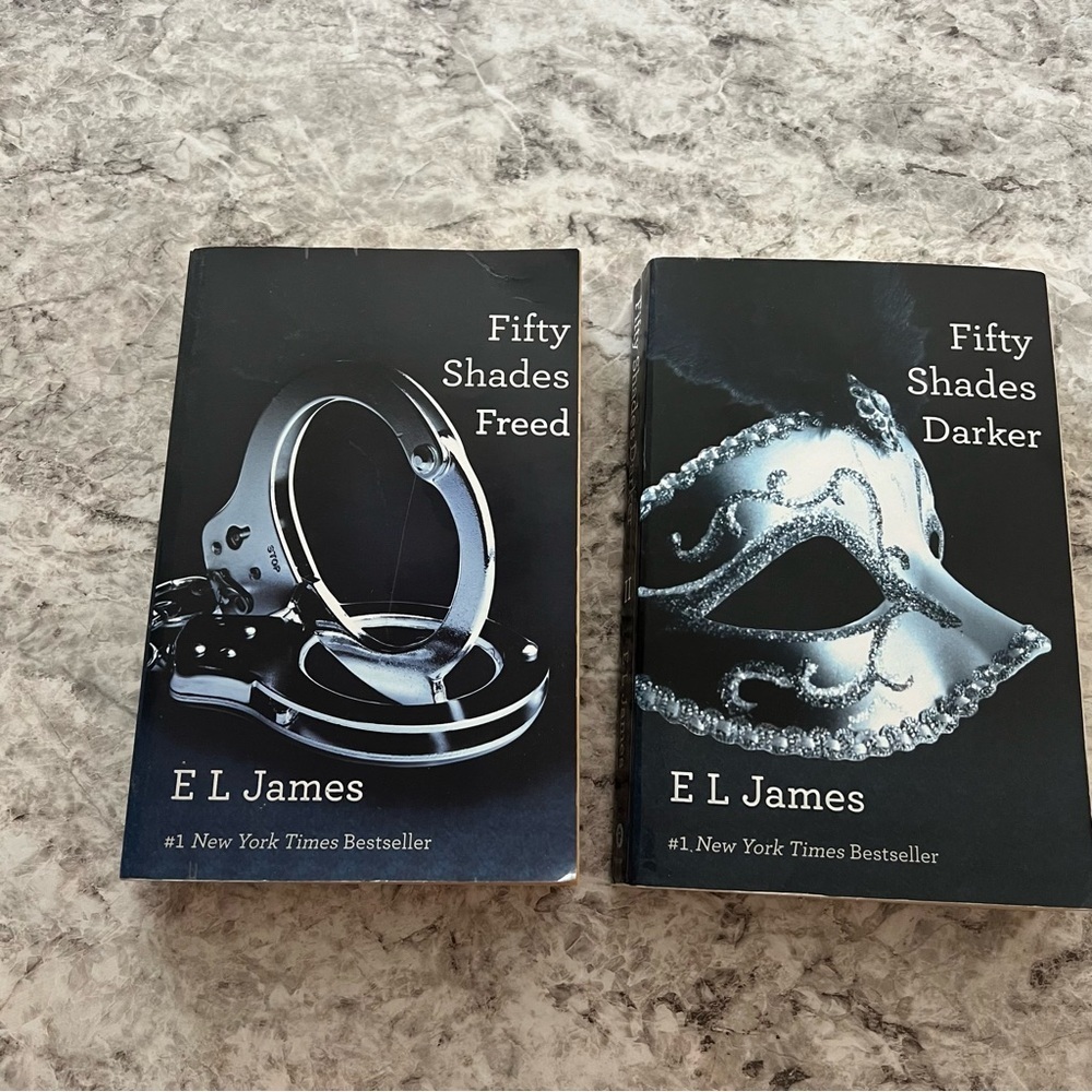 Fifty Shades Freed and Darker books